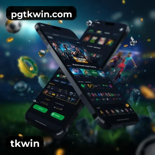 tkwin bônus — painel de promoções no aplicativo